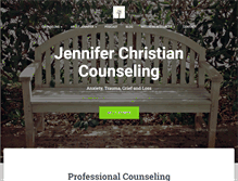 Tablet Screenshot of jenniferchristiancounseling.com